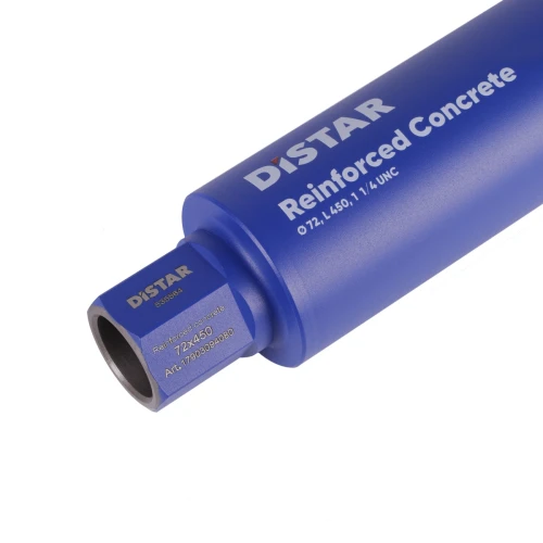 Коронка алмазна DI-STAR DDS-W 72x450x1 1/4 UNC Reinforced concrete (17903094080)