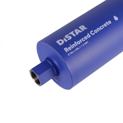 Коронка алмазна DI-STAR DDS-W 126x450x1 1/4 UNC Reinforced concrete (17903094091)