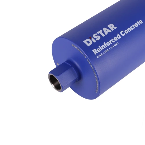 Коронка алмазна DI-STAR DDS-W 142x450x1 1/4 UNC Reinforced concrete (17903094093)