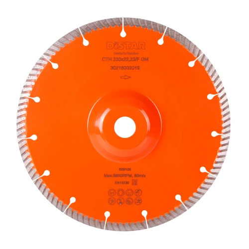 Диск алмазний DI-STAR 1A1R Turbo 230x22.23/F Laser CTH GM (по граніту) (30216032019)