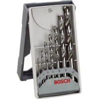 Набір спіральних свердел по металу Bosch PRO Metal HSS-G Twist Drill 2 - 10 мм (7 шт.) (2608589295)