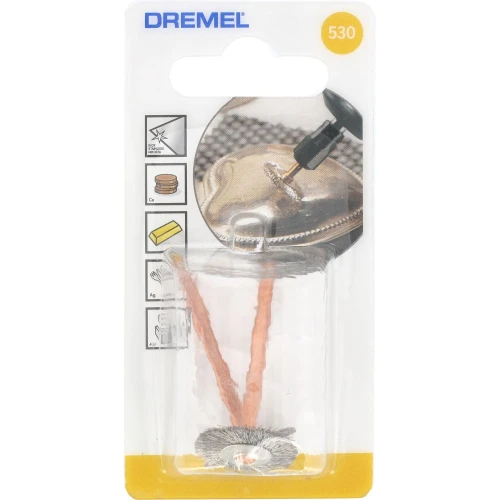 Щітка з нержавіючої сталі Dremel 530 19 мм (2 шт.) (26150530JA)