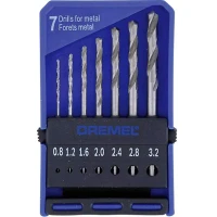 Набір свердел по дереву та металу Dremel 628 (7 шт.) (2615062832)