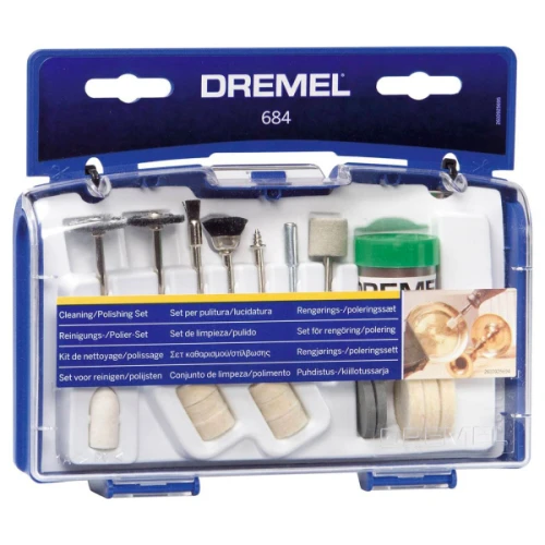 Набор насадок Dremel для чистки и полировки 684 (20 шт.) (26150684JA)