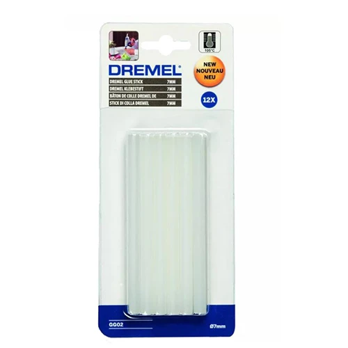 Универсальные низкотемпературные клеевые стержни DREMEL 7 мм (12 шт.) (2615GG02JA)