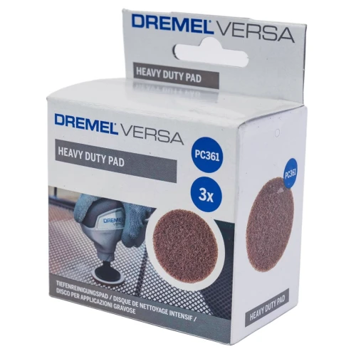 Чистячий диск для складних завдань Dremel Versa 63.5 мм (3 шт.) (2615P361JA)