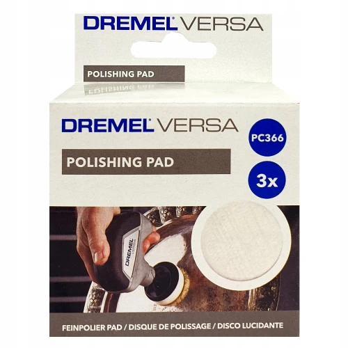 Полірувальний диск Dremel Versa 63.5 мм (3 шт.) (2615P366JA)