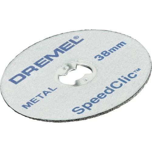 Диск отрезной по металлу Dremel EZ SpeedClic 1.0x38 мм (12 шт.) (2615S456JD)