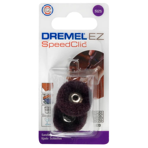 Диск полірувальний Dremel EZ SpeedClic P320 25 мм (1 шт.) (2615S512JA)