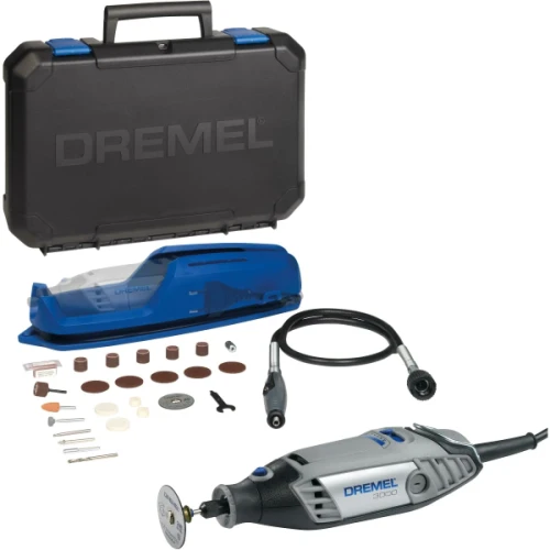 Многофункциональный инструмент Dremel 3000 в кейсе (25 насадок) (F0133000JP)