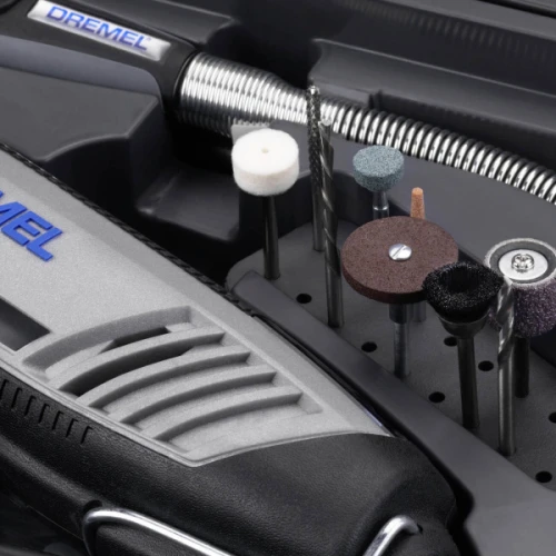 Многофункциональный инструмент Dremel Platinum+ 4250 в кейсе (6 насадок / 128 аксессуаров) (F0134250JS)