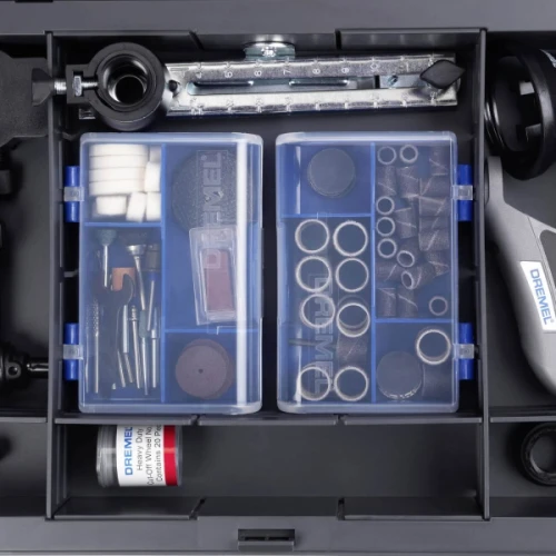 Многофункциональный инструмент Dremel Platinum+ 4250 в кейсе (6 насадок / 128 аксессуаров) (F0134250JS)