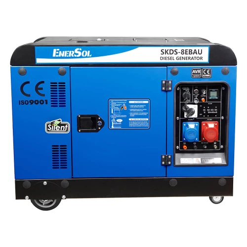 Генератор дизельний 7.5 кВт EnerSol SKDS-8EBAU