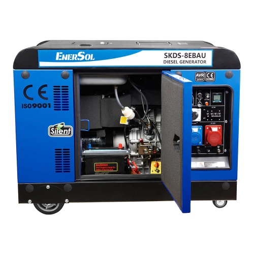 Генератор дизельний 7.5 кВт EnerSol SKDS-8EBAU
