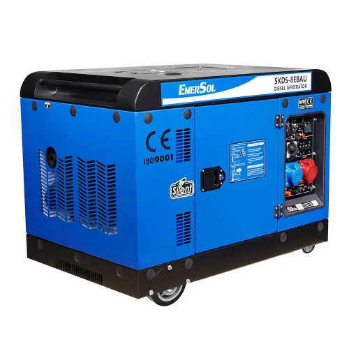 Генератор дизельний 7.5 кВт EnerSol SKDS-8EBAU