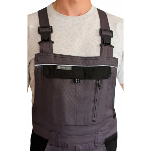 Полукомбинезон рабочий ARDON Cool Trend серо-черный размер 66 (000055106)