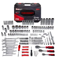 Набор инструментов FORCEKRAFT FK-38841 1/2", 1/4", 3/8" 216 предметов