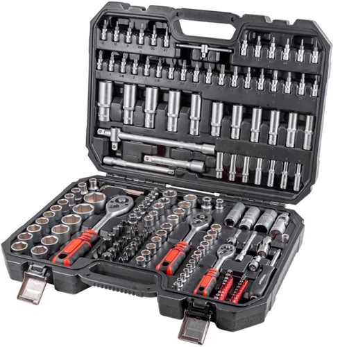 Набір інструментів FORCEKRAFT FK-41723-5 1/2", 1/4", 3/8" 172 предмети