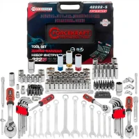 Набір інструментів FORCEKRAFT FK-42222-5 1/2", 1/4", 3/8" 222 предмети