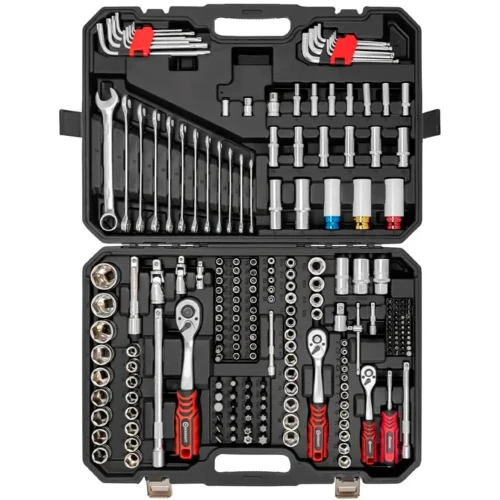 Набір інструментів FORCEKRAFT FK-42222-5 1/2", 1/4", 3/8" 222 предмети