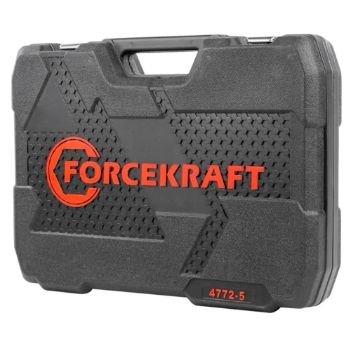 Комбінований набір інструментів FORCEKRAFT FK-4772-5 1/4", 1/2" 4–32 мм 77 предметів