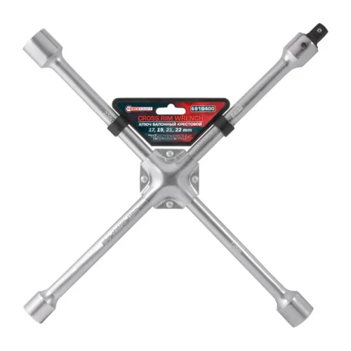 Ключ балонний з адаптером FORCEKRAFT FK-681B400 1/2" 17–19/21–22 мм