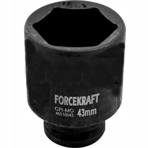 Головка торцева ударна подовжена FORCEKRAFT 3/4" 43 мм FK-46510043 (СТ-00181271)