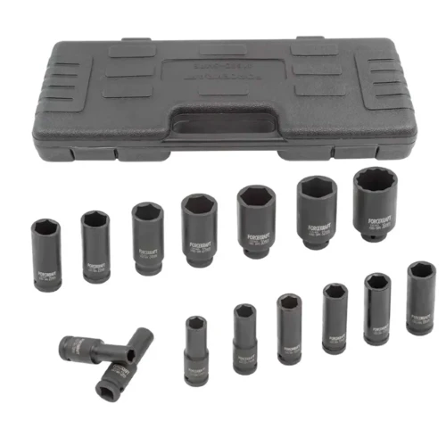 Набір головок ударних подовжених FORCEKRAFT 1/2" 10–36 мм (15 од.) FK-4166D-5MPB (СТ-00181287)