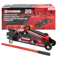 Домкрат підкатний гідравлічний 2.5 т FORCEKRAFT 140-387 мм FK-TH22501CB (СТ-00183954)
