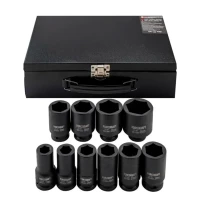 Набор головок ударных удлиненных FORCEKRAFT 3/4" 17-46 мм (10 ед.) FK-6108-5MPB (СТ-00183971)