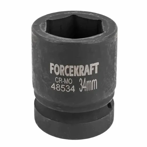 Головка торцева ударна FORCEKRAFT 1" 34 мм FK-48534 (СТ-00184025)