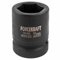 Головка торцева ударна FORCEKRAFT 1" 33 мм FK-48533 (СТ-00184026)