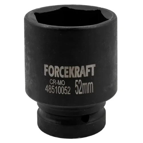 Головка торцевая ударная удлиненная FORCEKRAFT 1" 52 мм FK-48510052 (СТ-00184071)