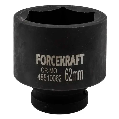 Головка торцева ударна подовжена FORCEKRAFT 1" 62 мм FK-48510062 (СТ-00184072)
