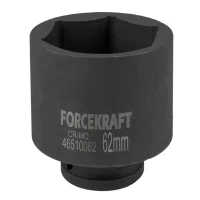 Головка торцева ударна подовжена FORCEKRAFT FK-46510062 3/4" 62 мм