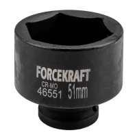 Торцева ударна головка FORCEKRAFT 3/4" 51 мм FK-46551 (СТ-00184075)
