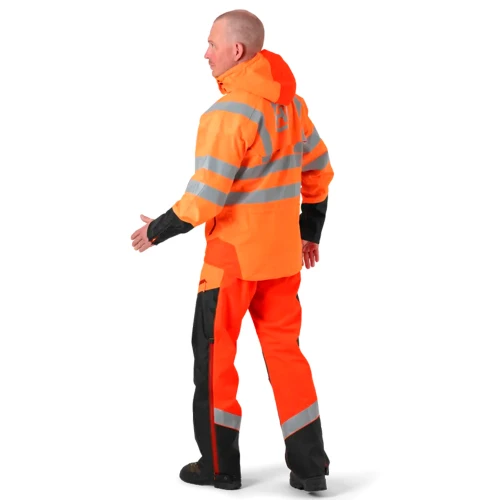 Штани робочі від дощу Husqvarna Vent High Viz розмір S 46 – 48 (5976627-46)