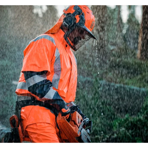 Куртка робоча від дощу Husqvarna Functional High Viz розмір XS 42 - 44 (5976628-42)
