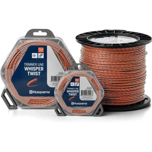 Косильна волосінь кручена Husqvarna Whisper Twist Donut Orange/Black 2.7 мм (10 м) (5976691-30)