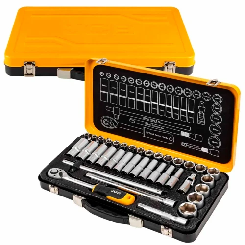 Комбинированный набор инструментов JCB Tools JCB-4362M 1/2" 8–32 мм 36 предметов