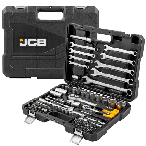 Набор инструментов JCB Tools JCB-4821-5 1/2", 1/4" 82 предмета