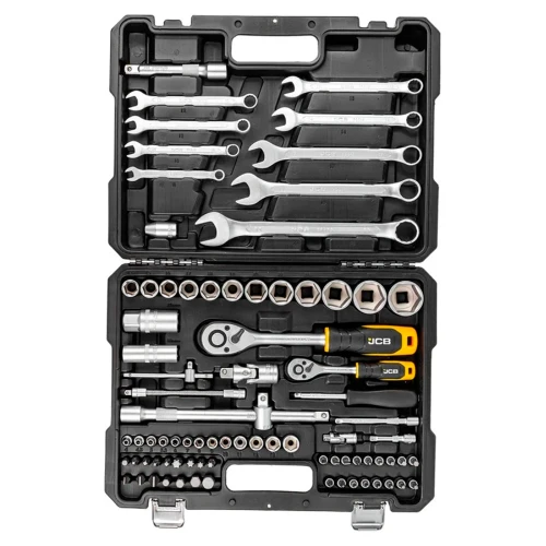 Набор инструментов JCB Tools JCB-4821-5 1/2", 1/4" 82 предмета