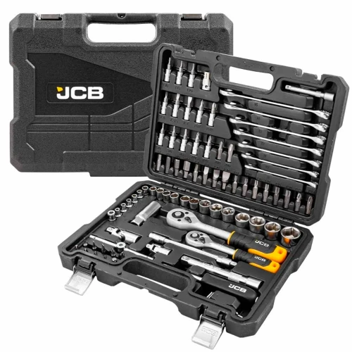 Набор инструментов JCB Tools JCB-4821-5DS 3/8", 1/4" 82 предмета