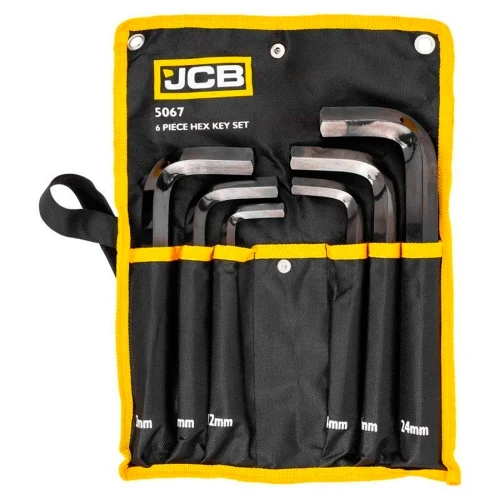 Набір Г-подібних ключів JCB Tools Hex JCB-5067 12–24 мм 6 предметів