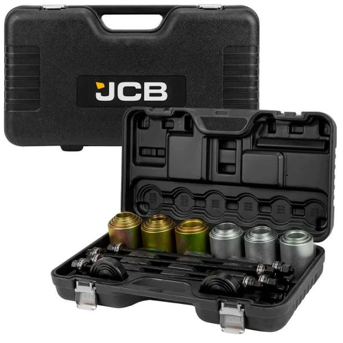 Набор инструментов для замены сайлентблоков, втулок и подшипников JCB Tools JCB-933T1 26 предметов