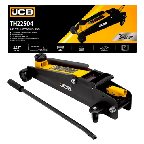 Домкрат підкатний гідравлічний 2.25 т JCB Tools 150–530 мм JCB-TH22504 (СТ-00163069)