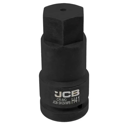 Головка ударна JCB Tools HEX 1" 41 мм JCB-28412541MPB (СТ-00169488)