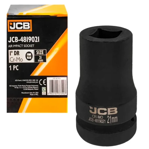 Головка торцева ударна для футорки JCB Tools 1" 21 мм JCB-4819021 (СТ-00169582)