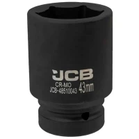 Головка торцева ударна подовжена JCB Tools 1" 43 мм JCB-48510043 (СТ-00169602)