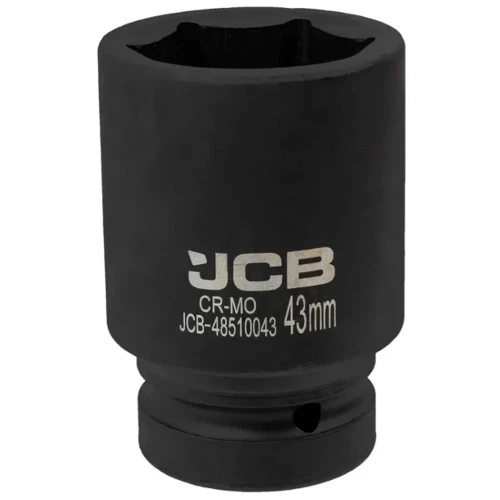 Головка торцева ударна подовжена JCB Tools 1" 43 мм JCB-48510043 (СТ-00169602)